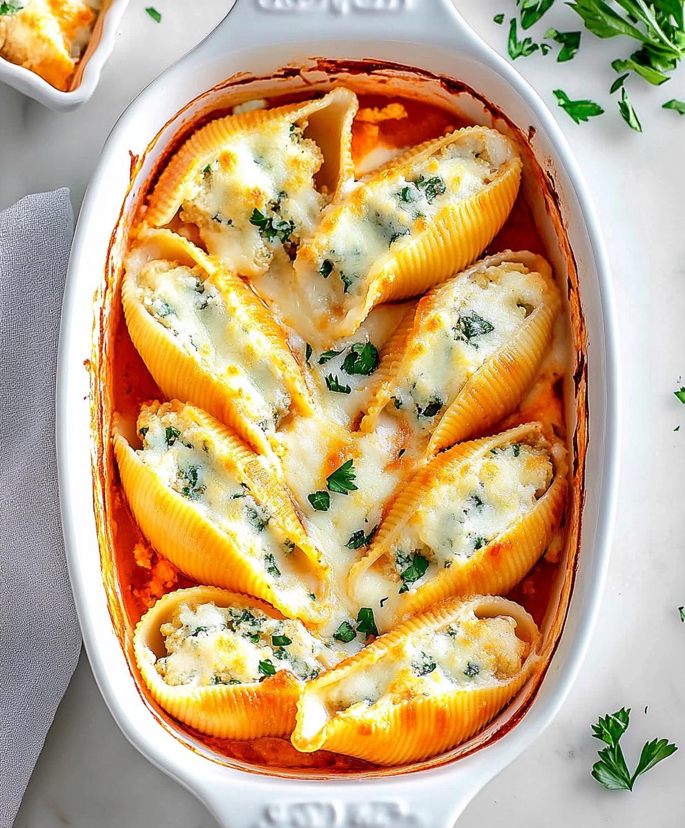 Baked Stuffed Shells Recipe