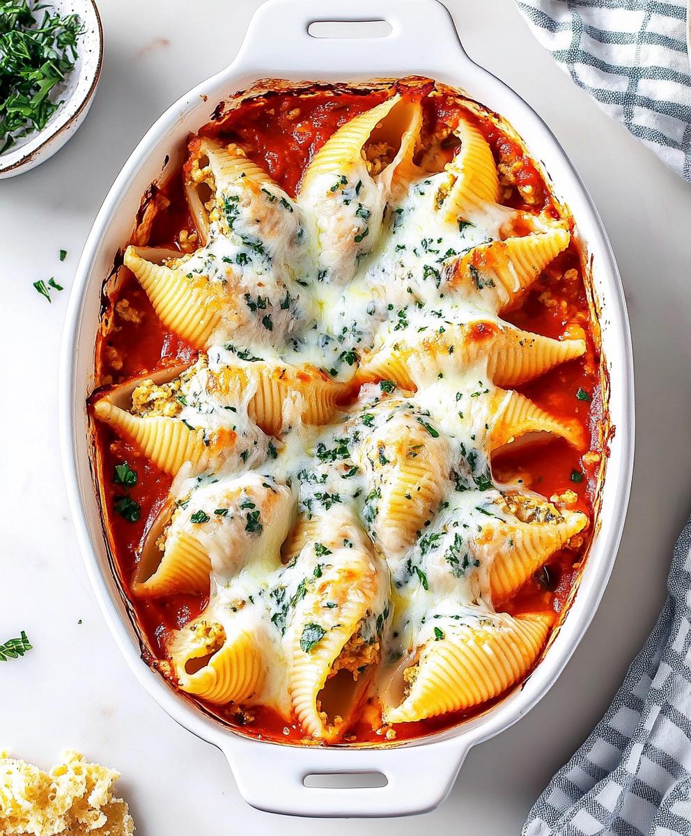 Baked Stuffed Shells Recipe