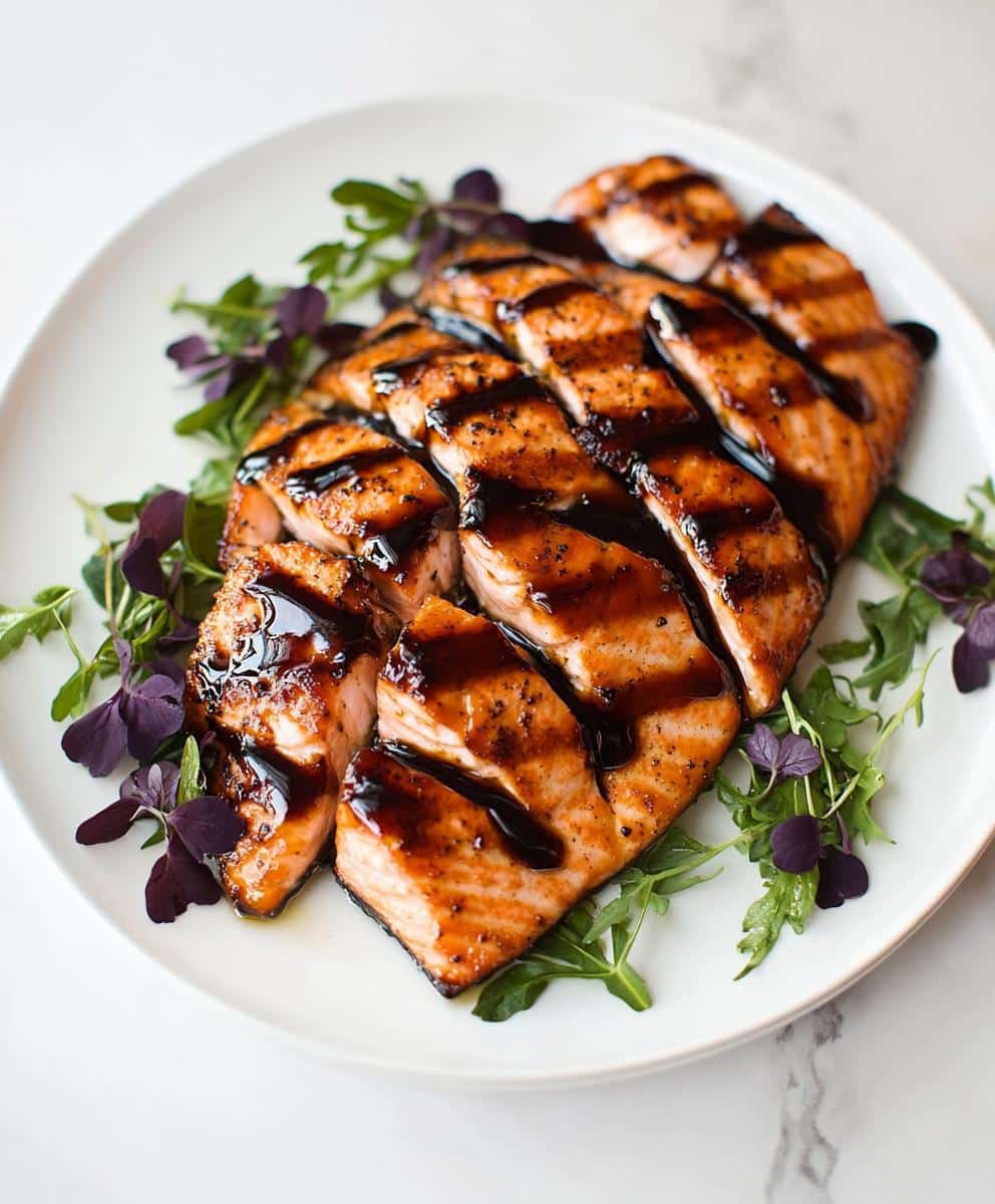 Balsamic Glazed Salmon Recipe