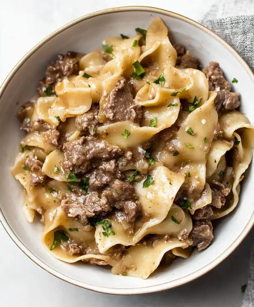 Beef And Noodles Recipe