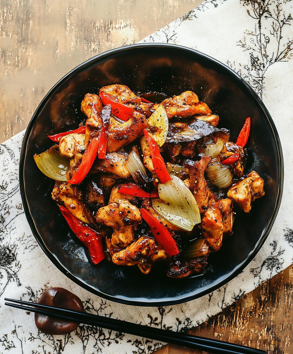 Black Pepper Chicken Recipe
