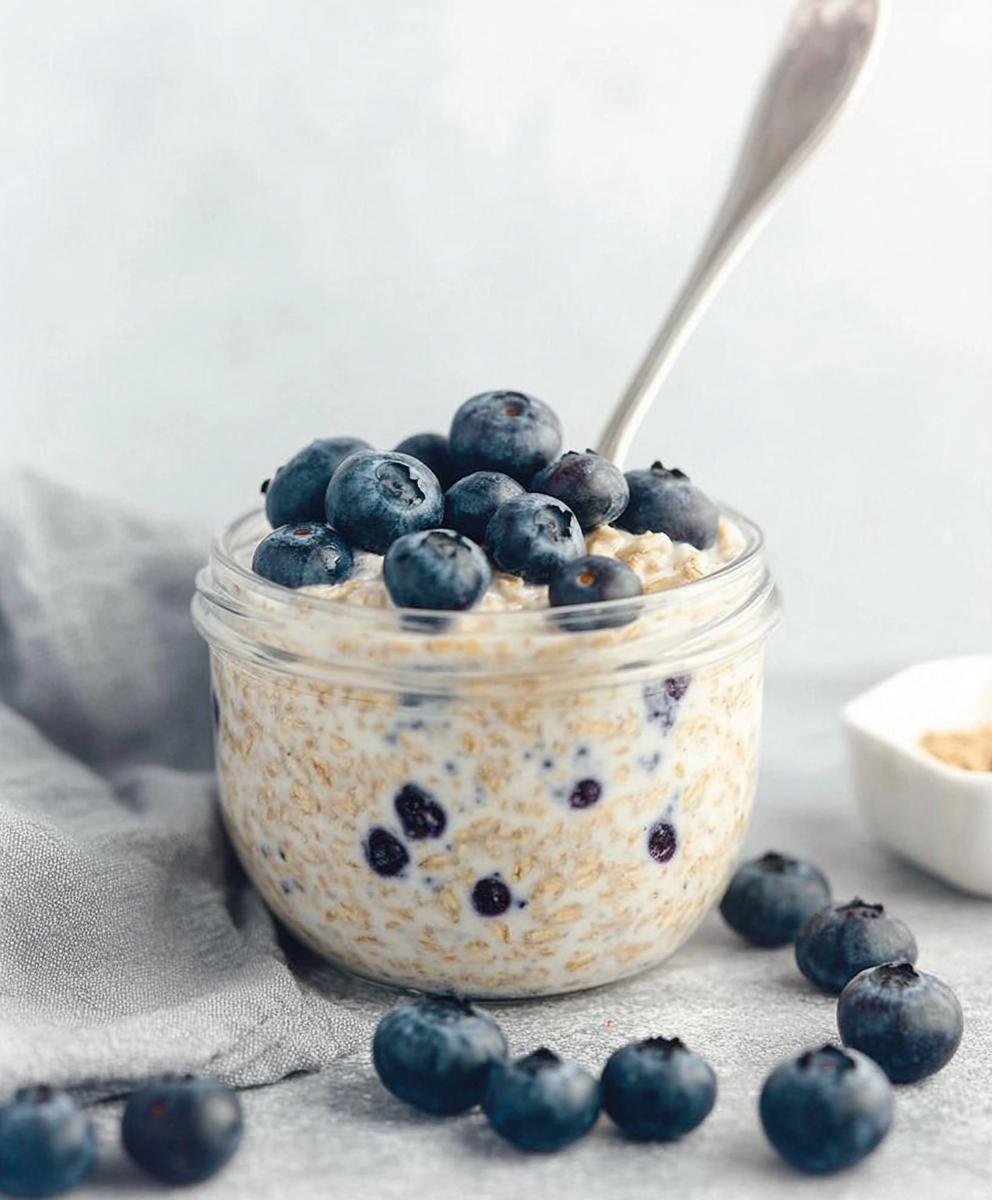 Blueberry Overnight Oats Recipe