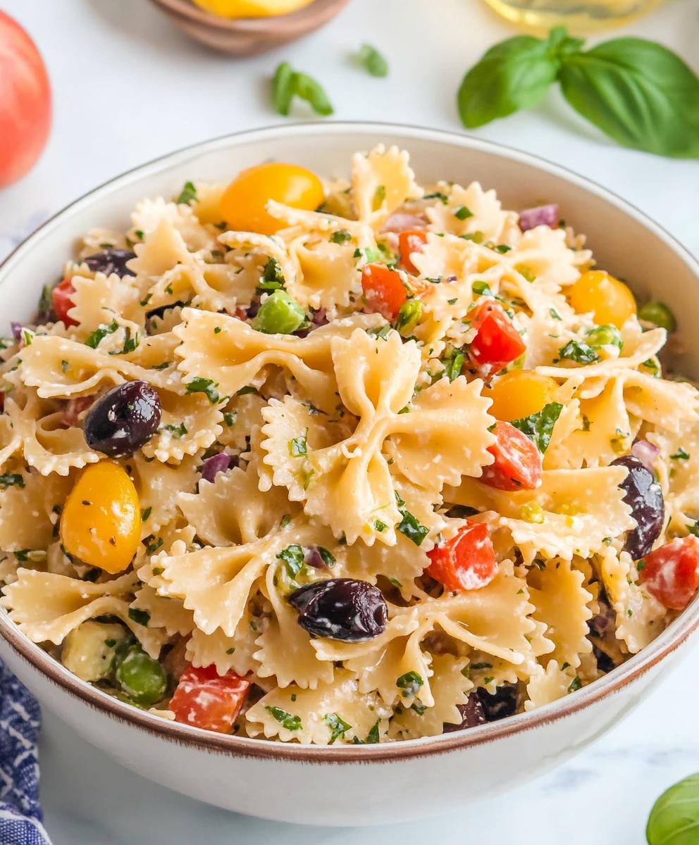Bow Tie Pasta Salad Recipe