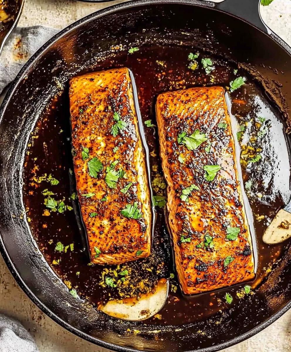 Cajun Honey Butter Salmon Recipe