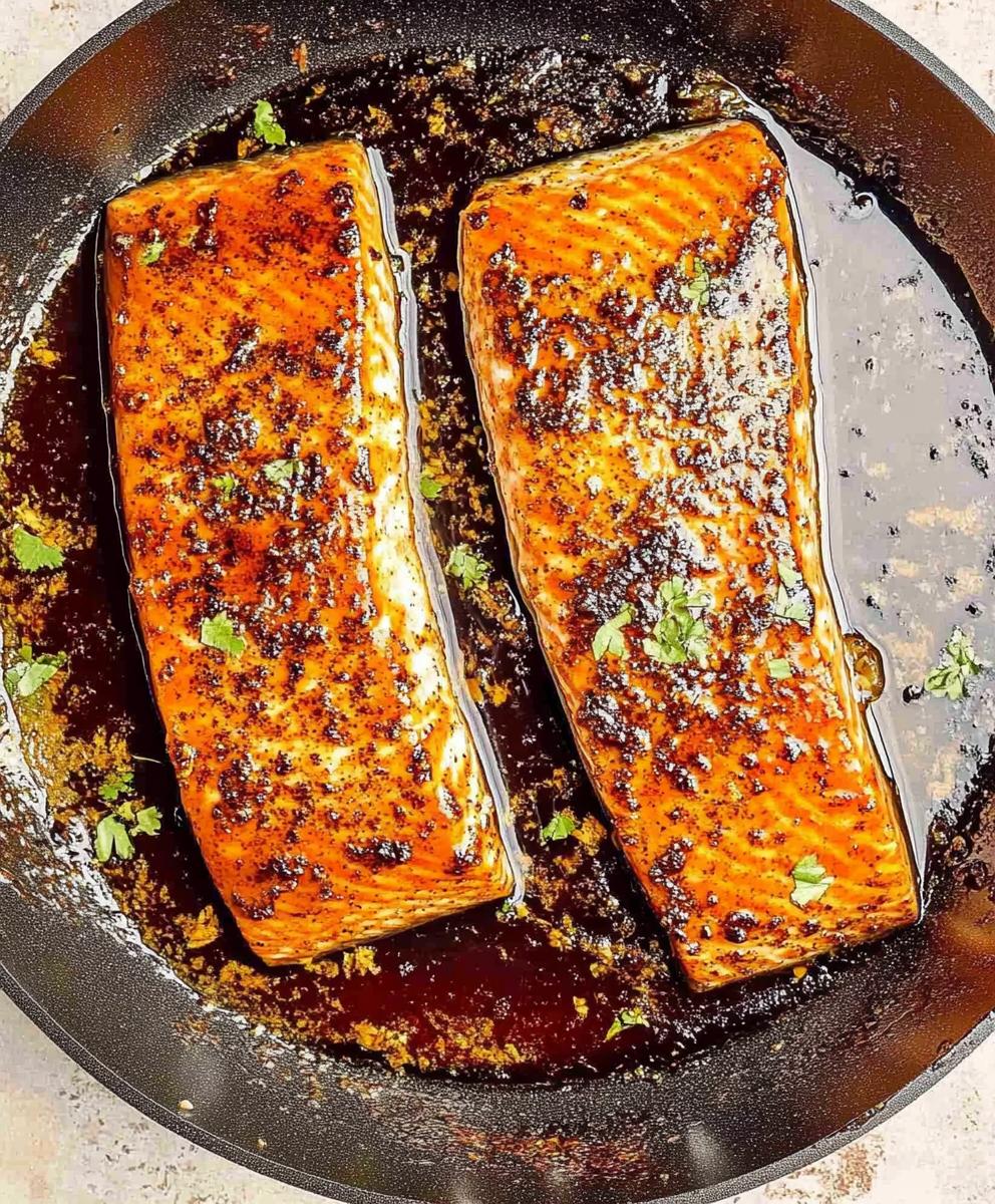Cajun Honey Butter Salmon Recipe