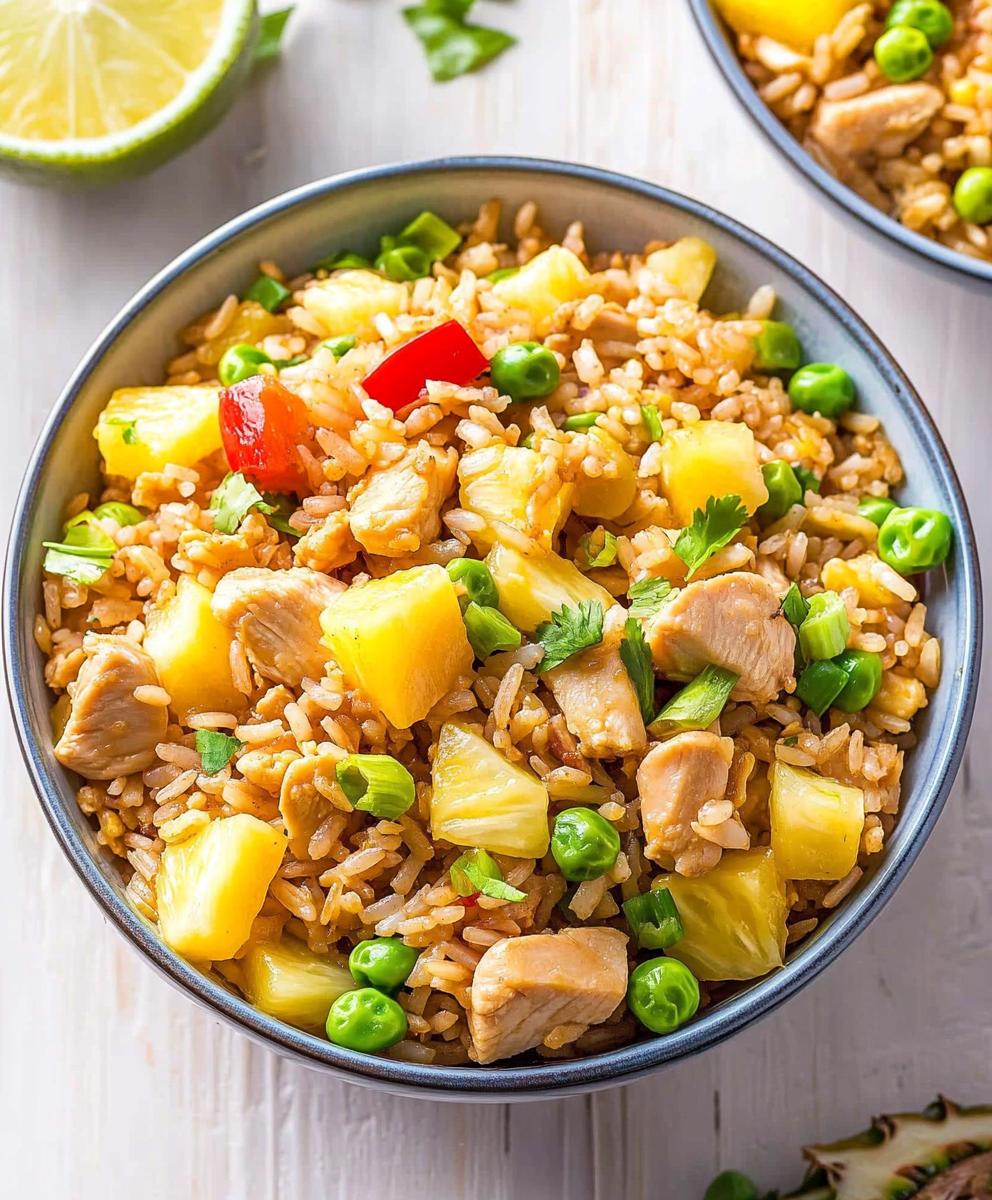 Chicken Pineapple Fried Rice Recipe