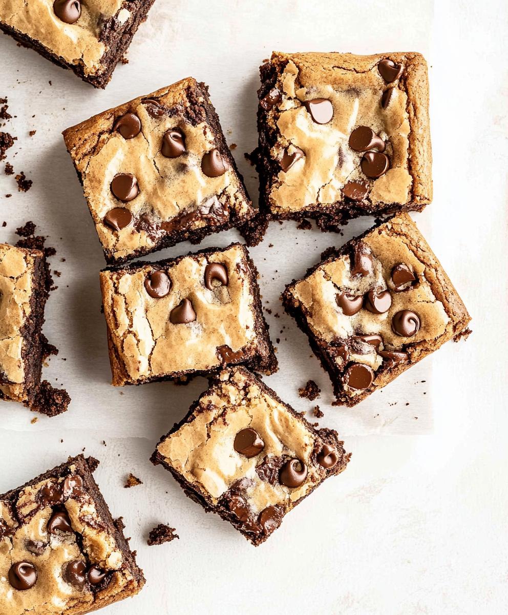 Chocolate Chip Cookie Brownies Recipe