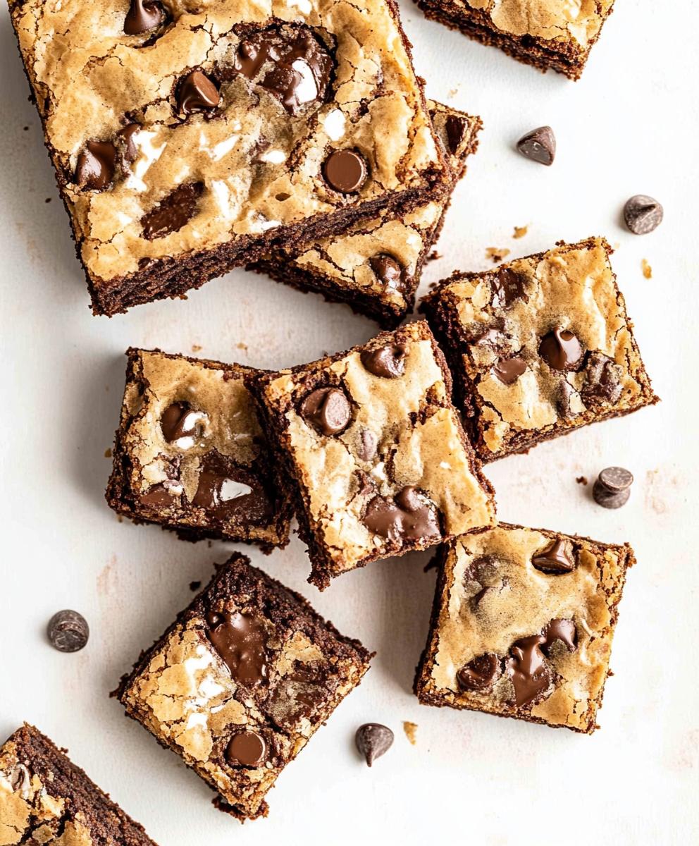 Chocolate Chip Cookie Brownies Recipe
