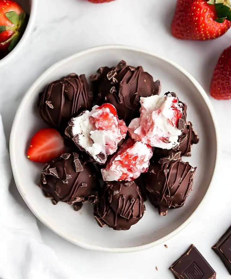 Chocolate Strawberry Yogurt Clusters Recipe