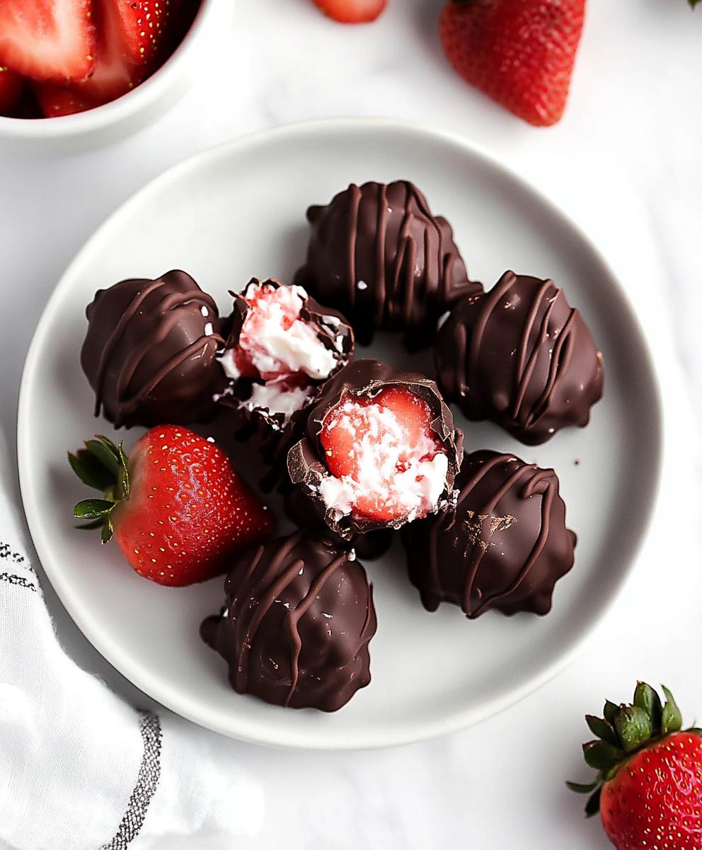 Chocolate Strawberry Yogurt Clusters Recipe