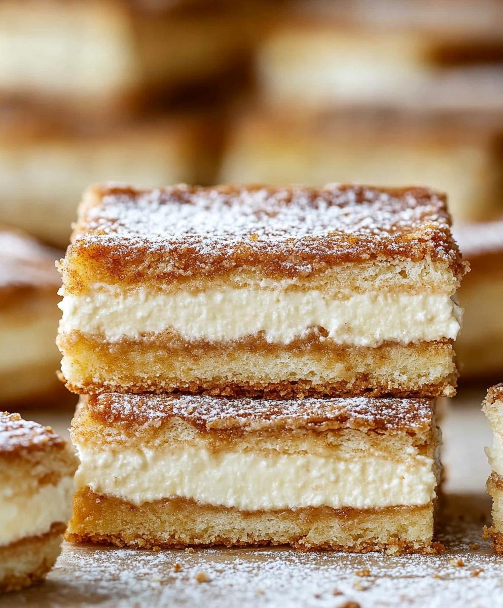 Churro Cheesecake Bars Recipe
