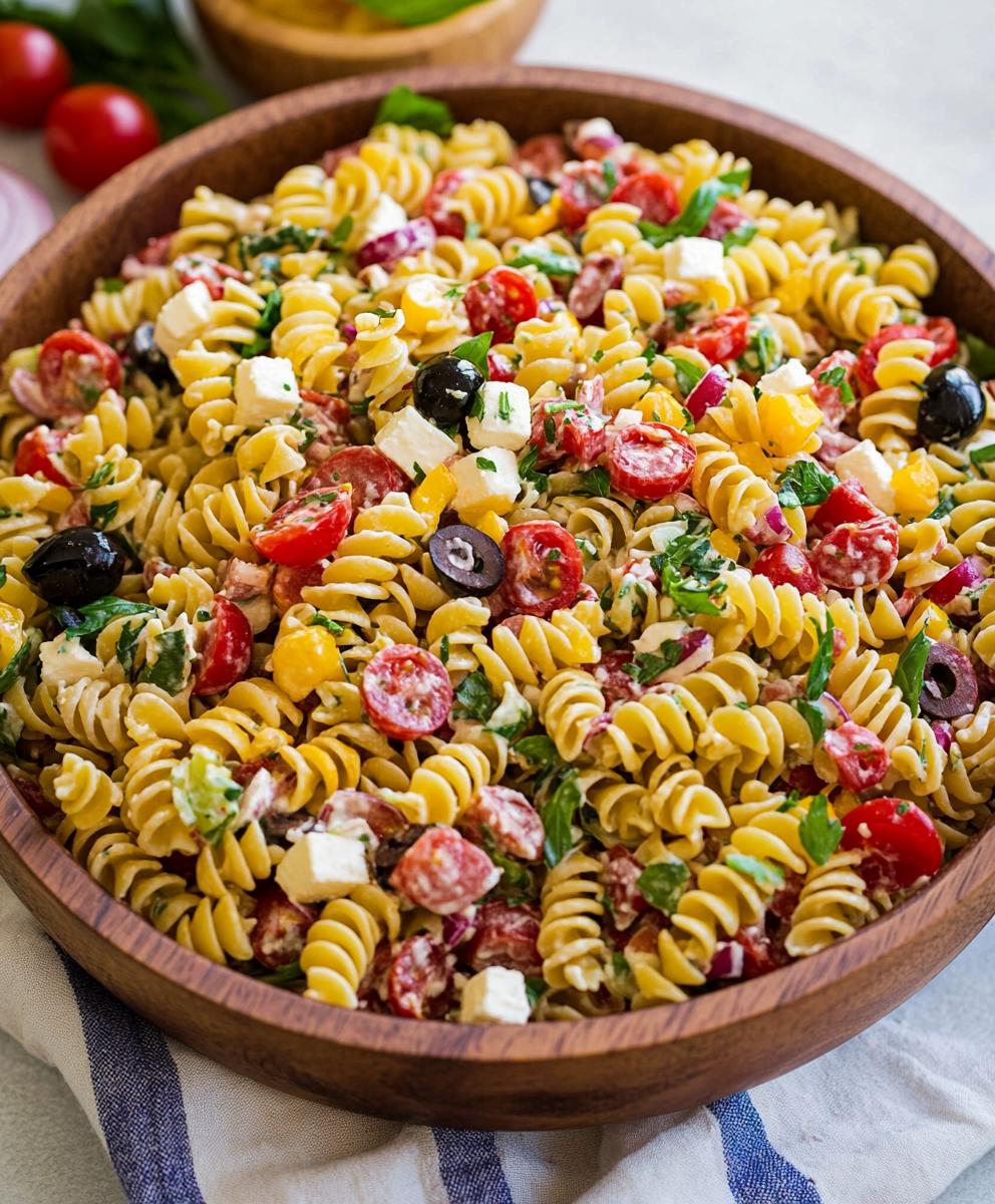 Classic Italian Pasta Salad Recipe