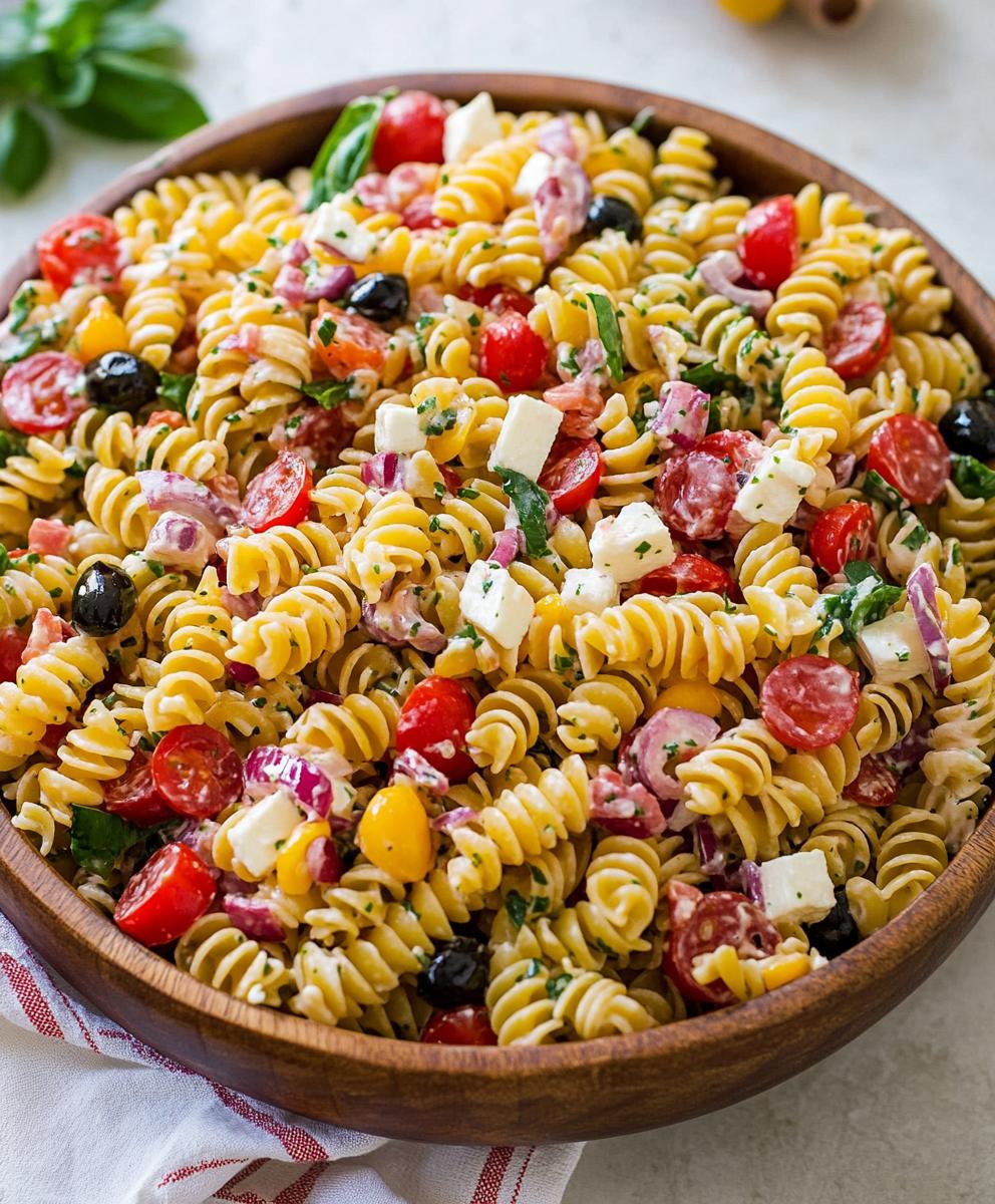 Classic Italian Pasta Salad Recipe