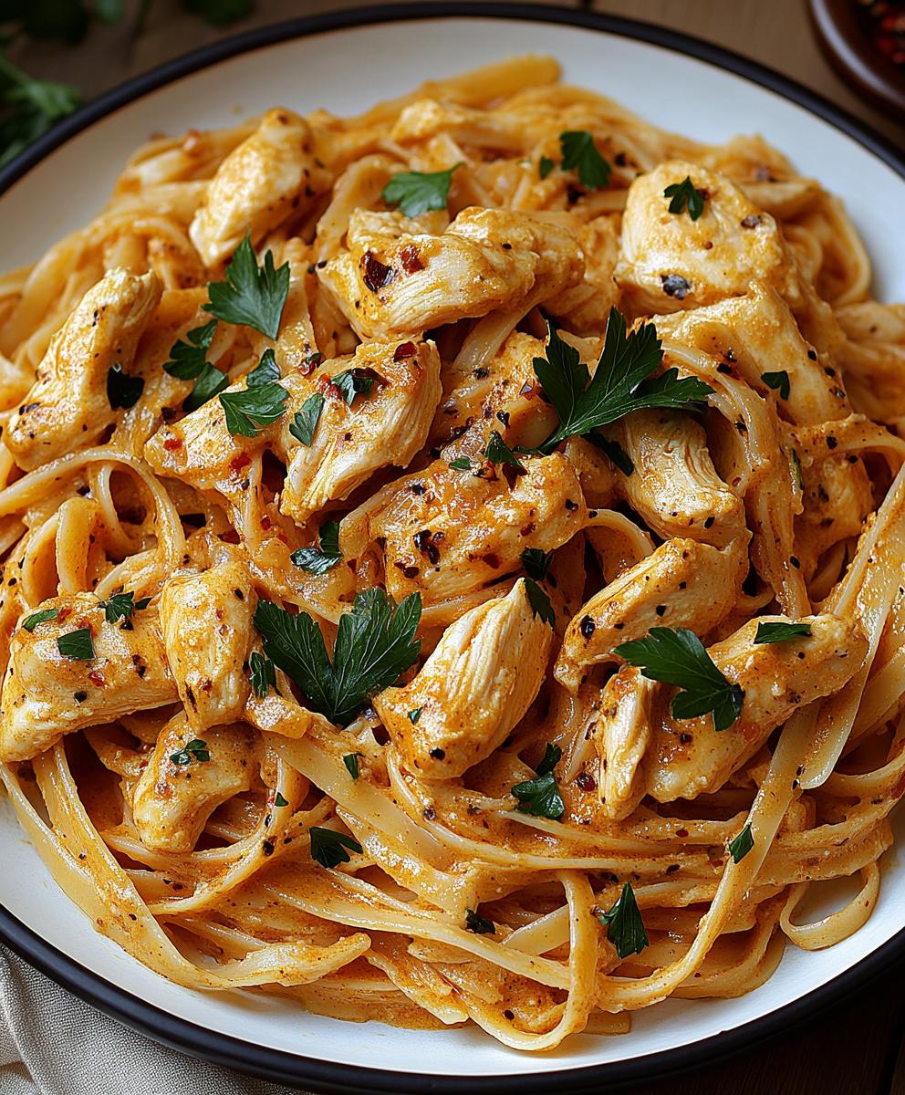 Cowboy Butter Chicken Linguine Recipe