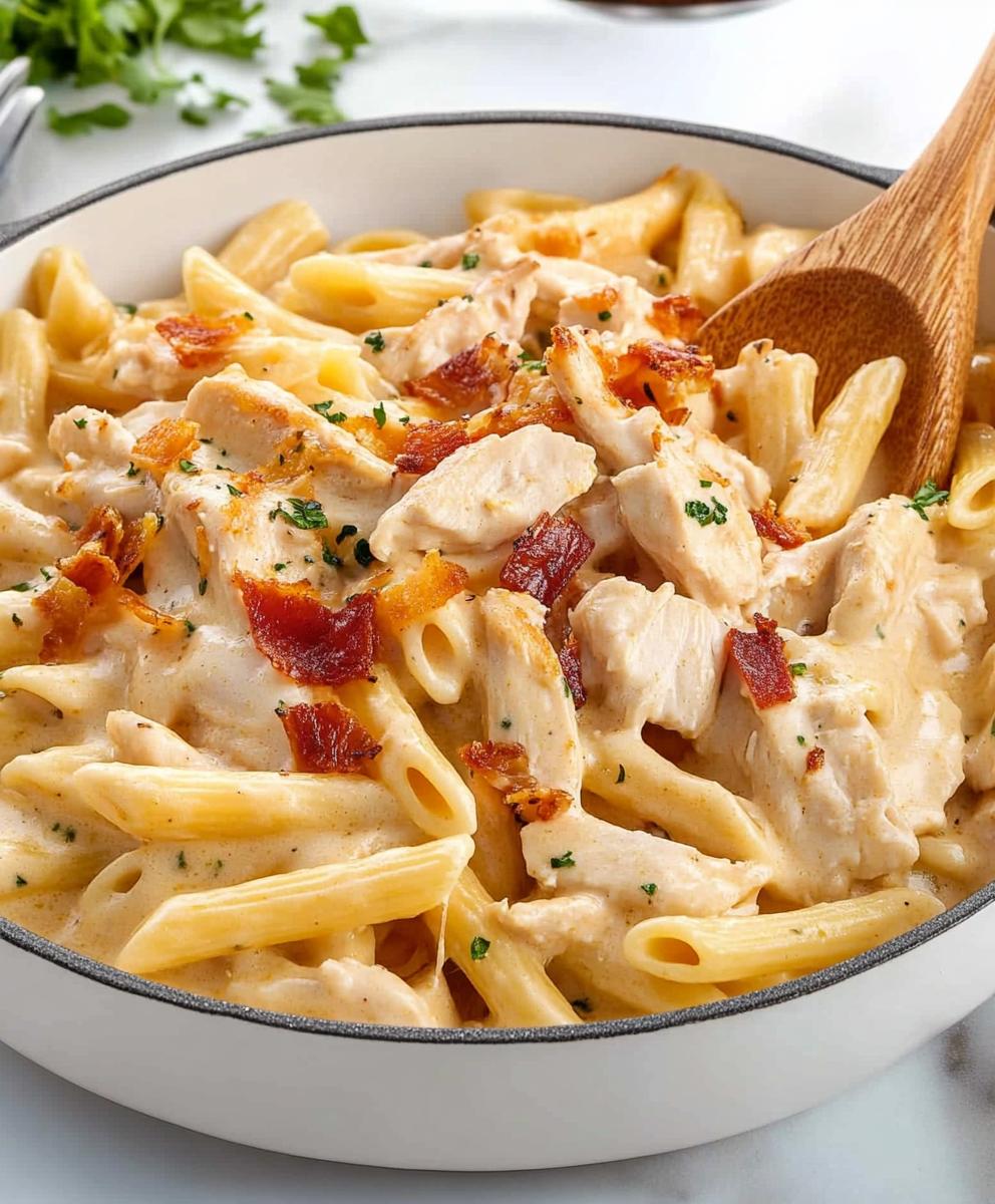Crack Chicken Penne Recipe