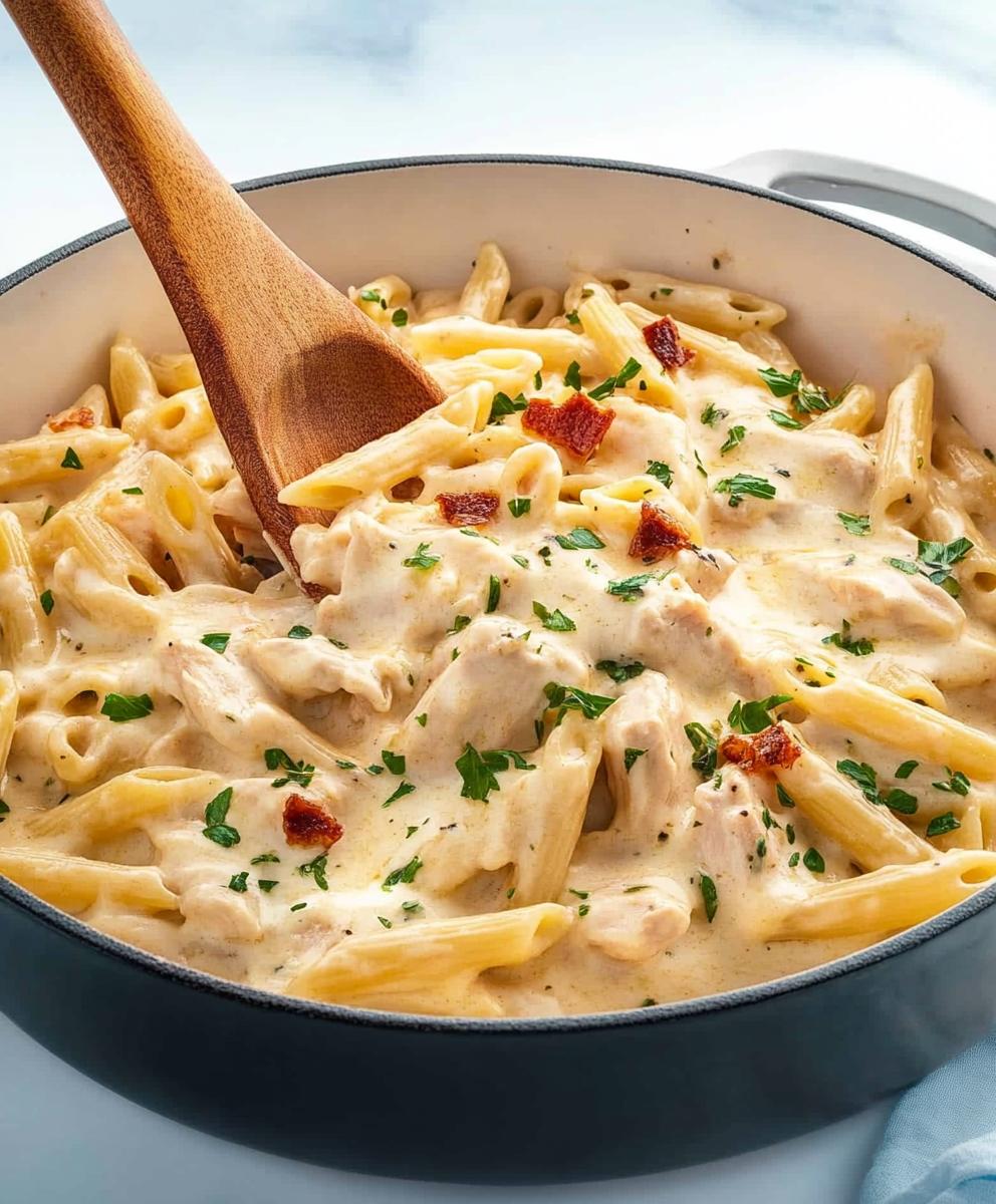 Crack Chicken Penne Recipe