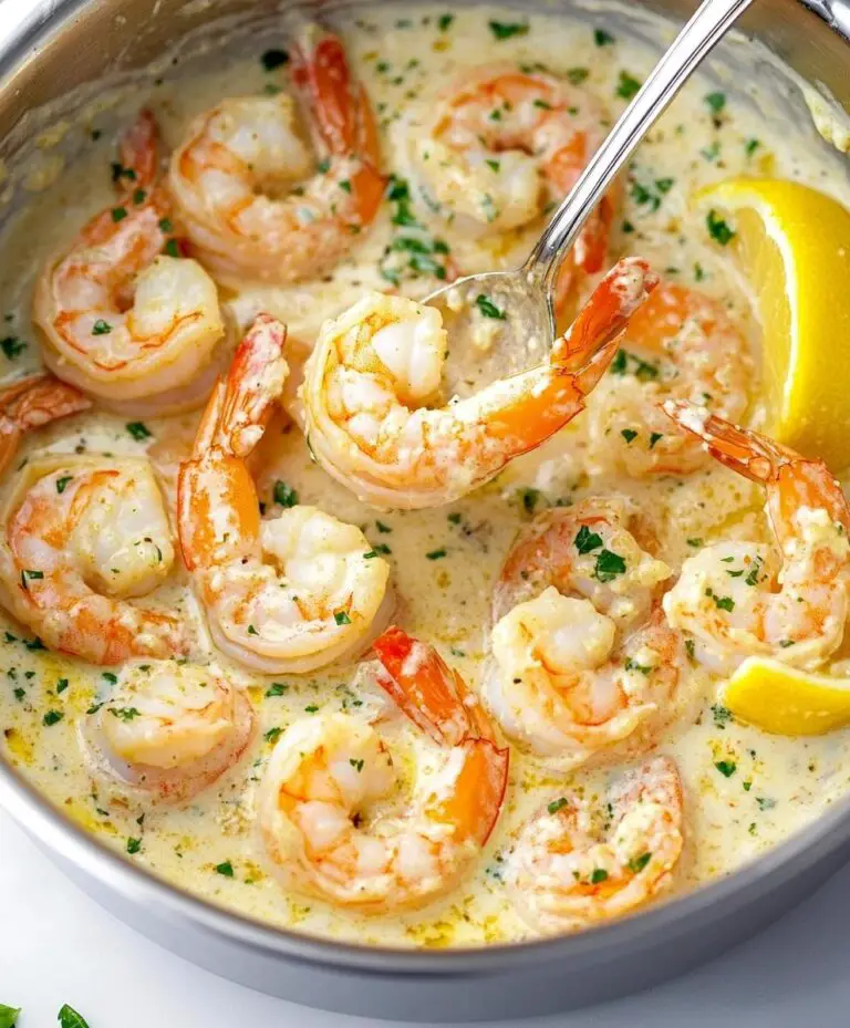 Creamy Garlic Shrimp Recipe