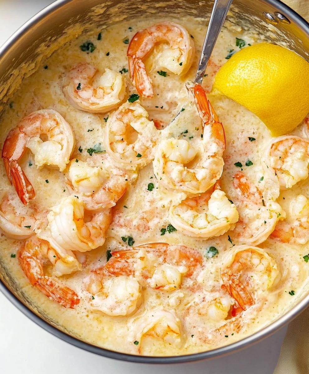 Creamy Garlic Shrimp Recipe