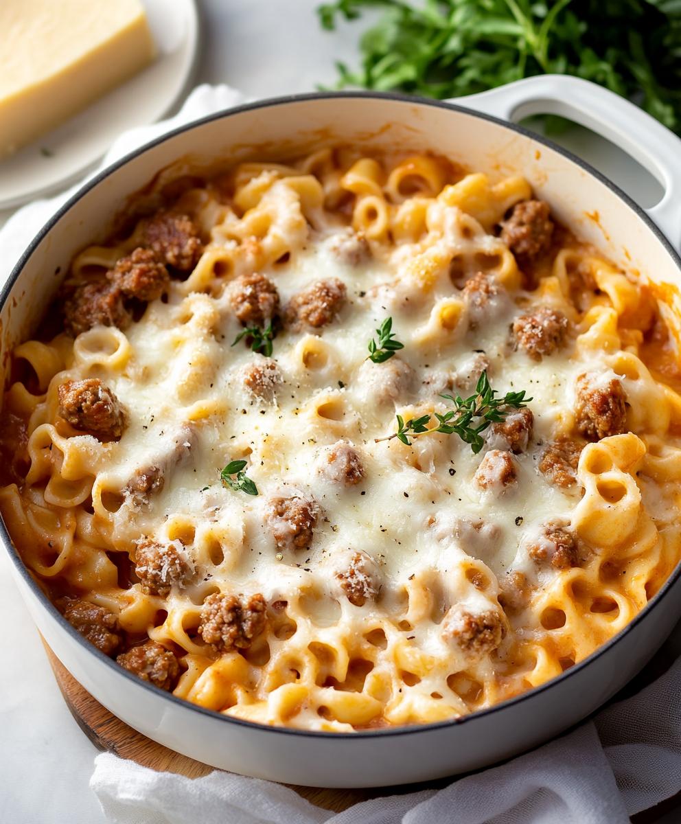 Creamy Marry Me Ditalini Sausage Pasta Recipe