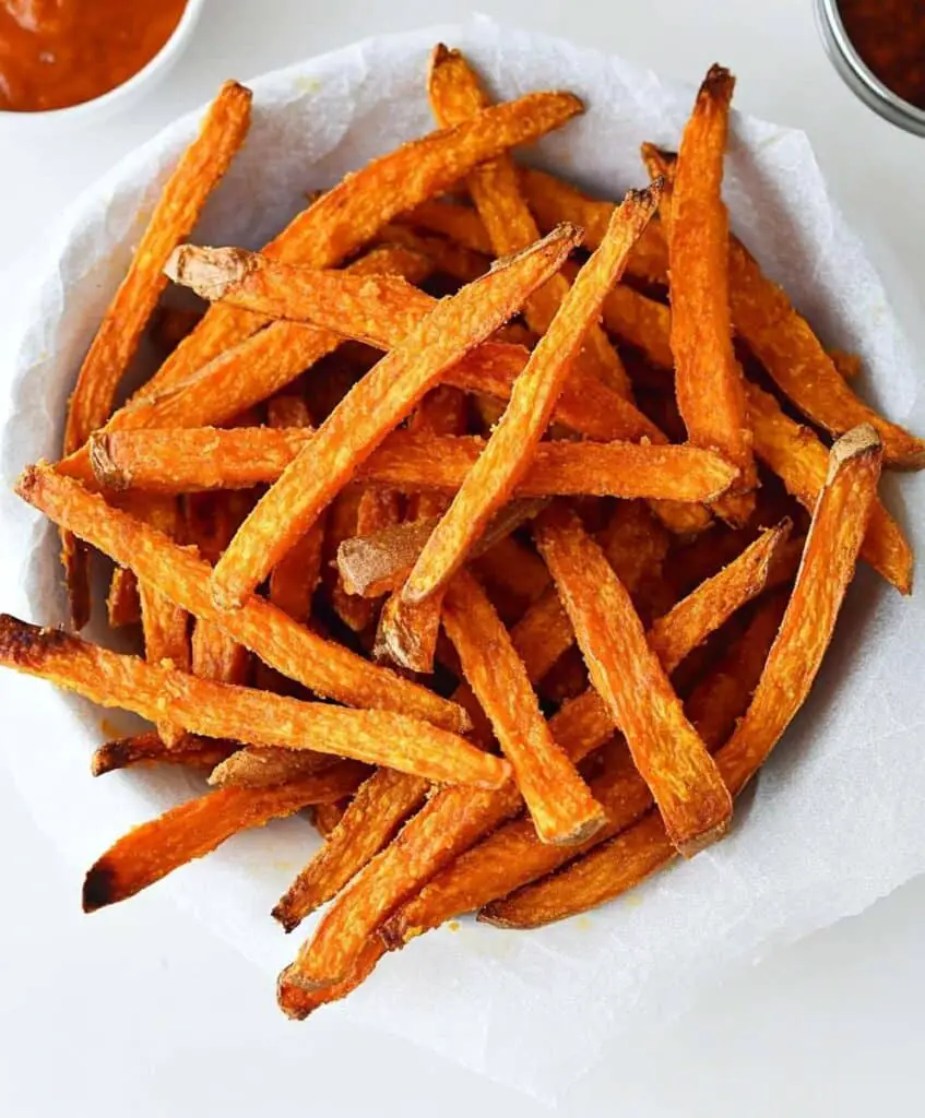 Crispy Oven Baked Sweet Potato Fries Recipe