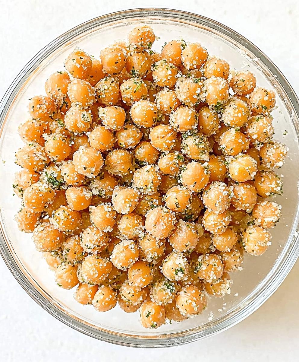 Crispy Roasted Chickpeas Recipe