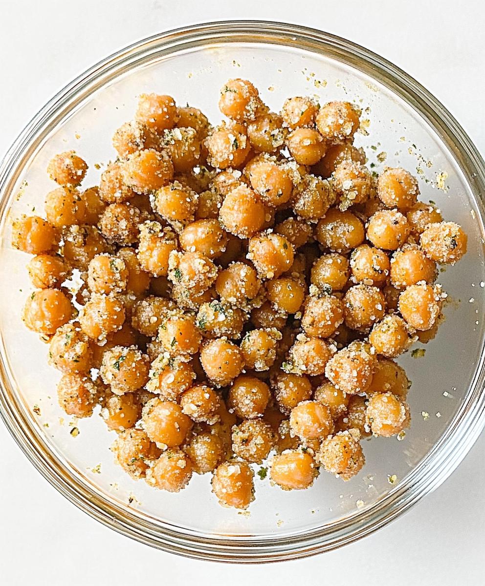Crispy Roasted Chickpeas Recipe