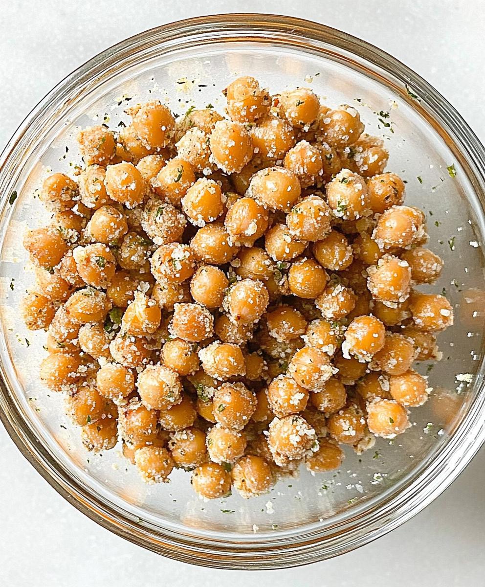 Crispy Roasted Chickpeas Recipe