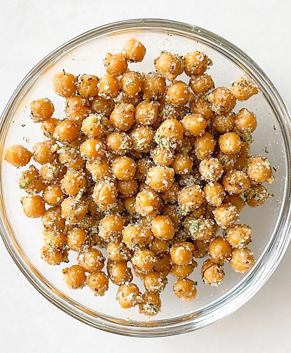 Crispy Roasted Chickpeas Recipe