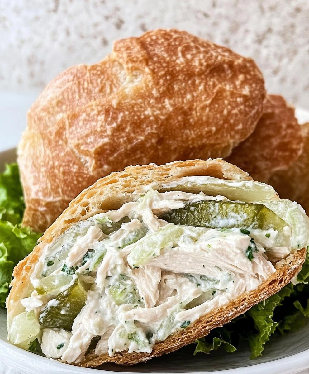 Dill Pickle Chicken Salad Recipe
