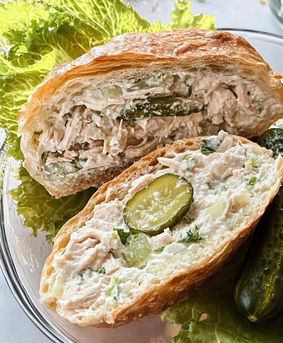 Dill Pickle Chicken Salad Recipe