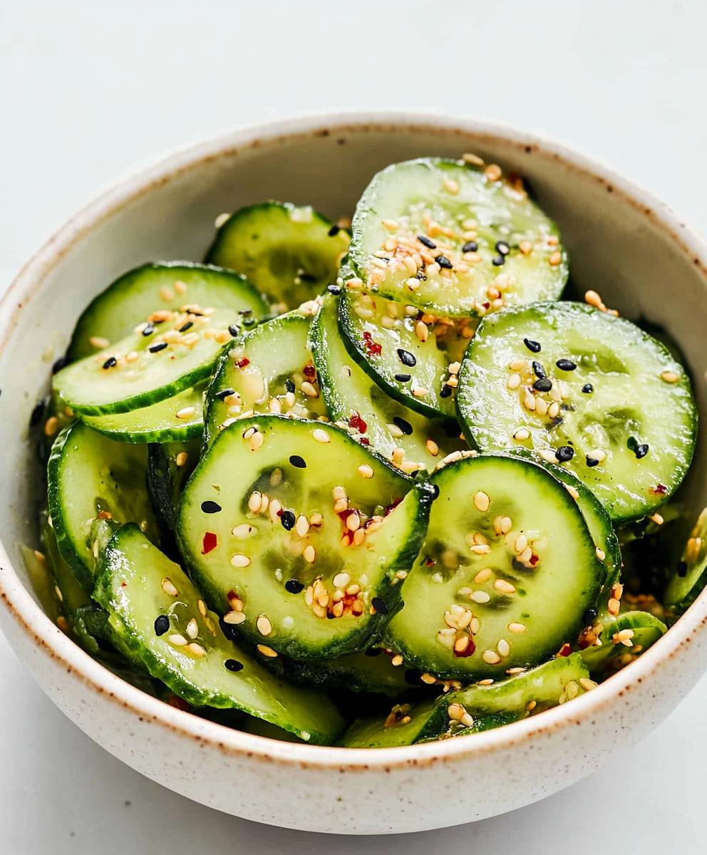 Easy Asian Cucumber Salad Recipe