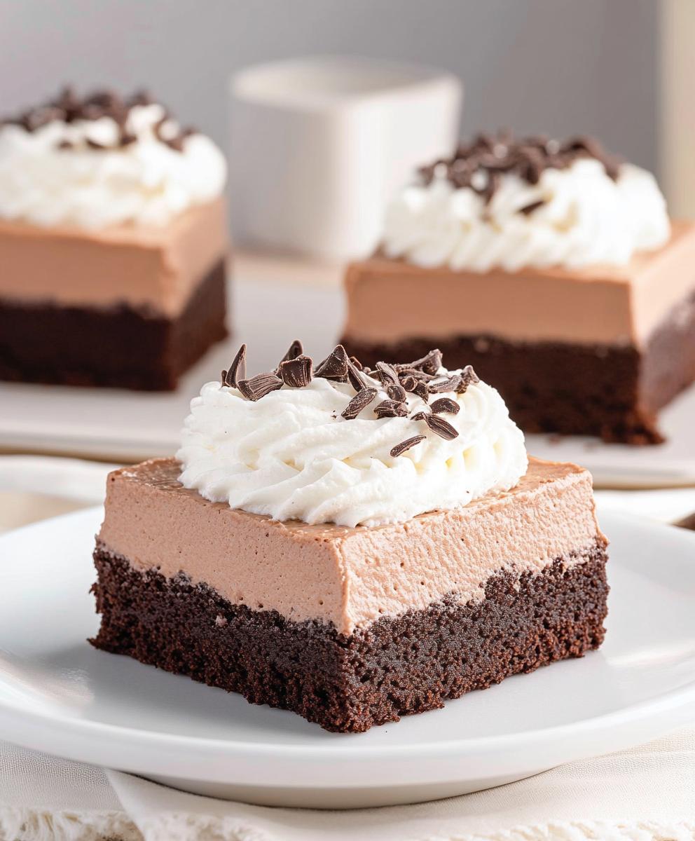 French Silk Brownies Recipe