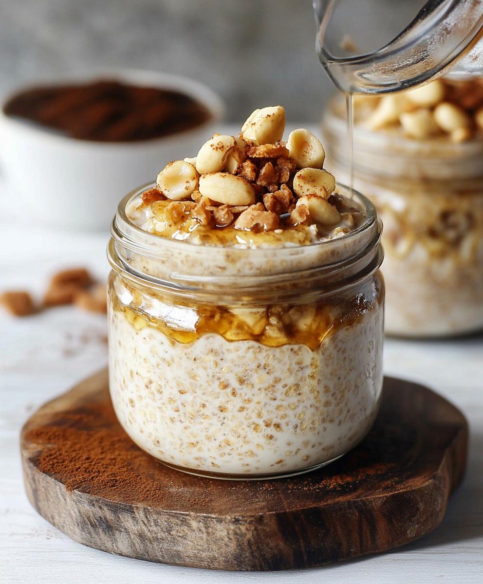 French Toast Overnight Oats Recipe