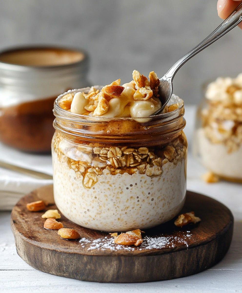 French Toast Overnight Oats Recipe