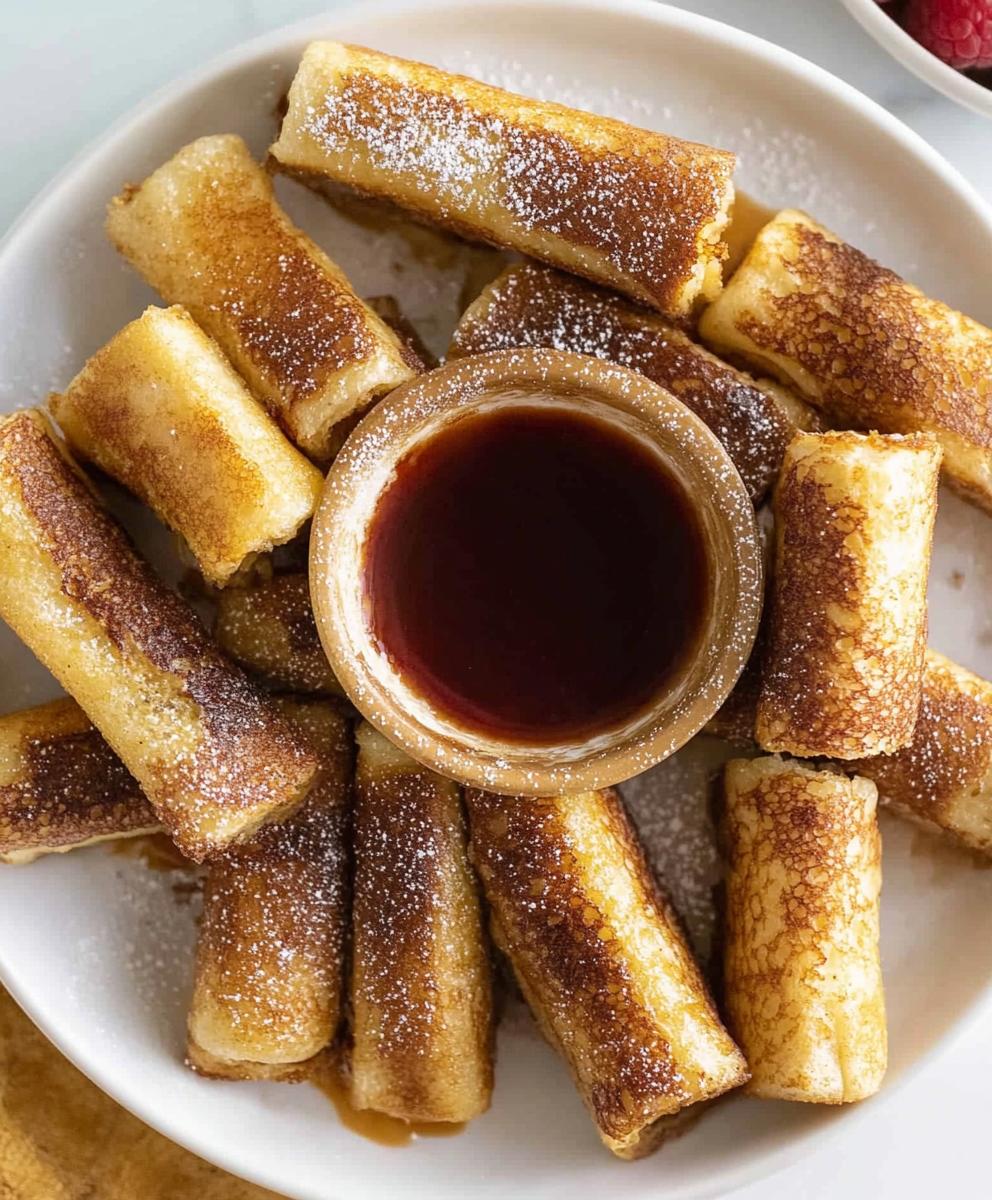 French Toast Roll-ups Recipe