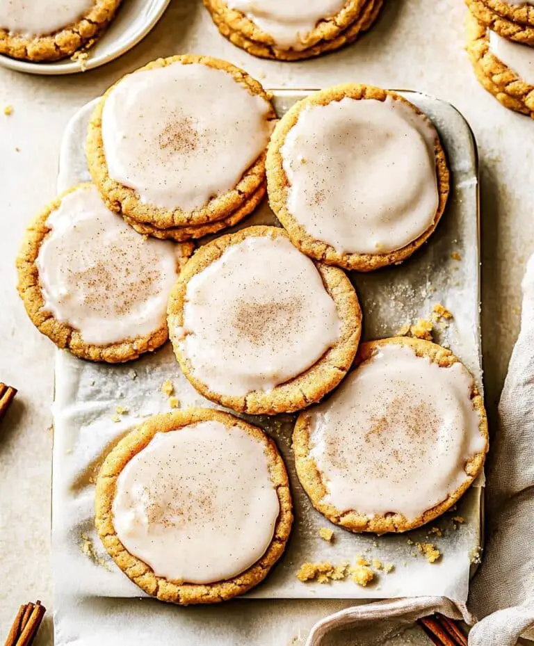 Frosted Brown Sugar Cinnamon Pop Tart Cookies Recipe