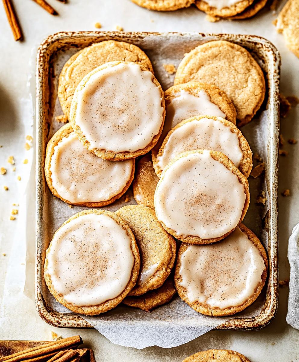 Frosted Brown Sugar Cinnamon Pop Tart Cookies Recipe