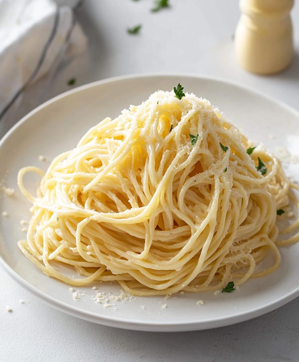 Garlic Buttered Noodles Recipe