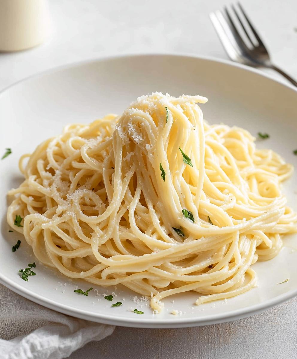 Garlic Buttered Noodles Recipe