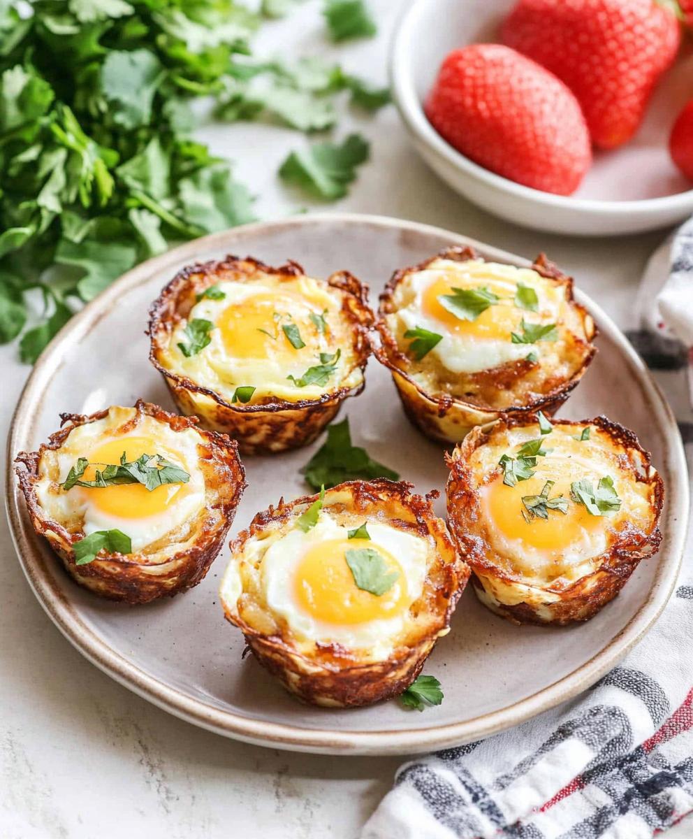 Hash Brown Egg Cups Recipe