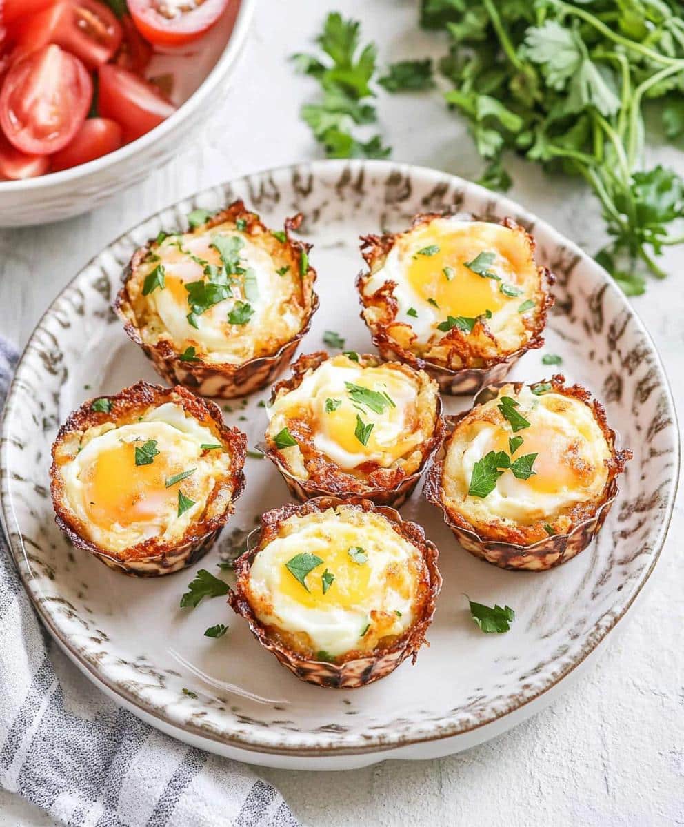 Hash Brown Egg Cups Recipe