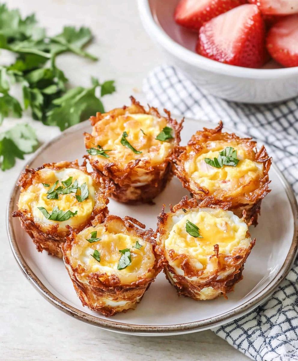 Hash Brown Egg Cups Recipe