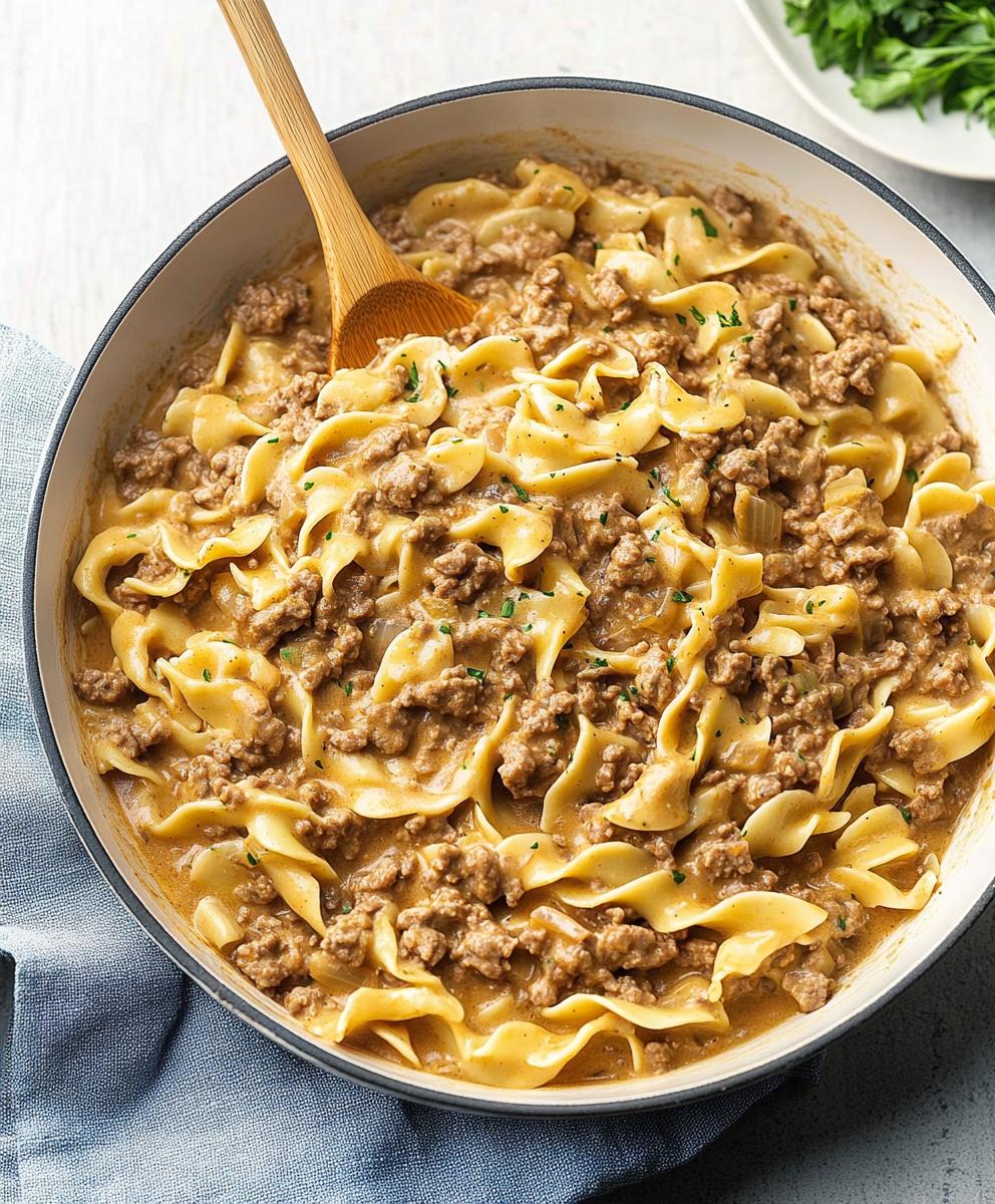 Helpful Hamburger Stroganoff Recipe
