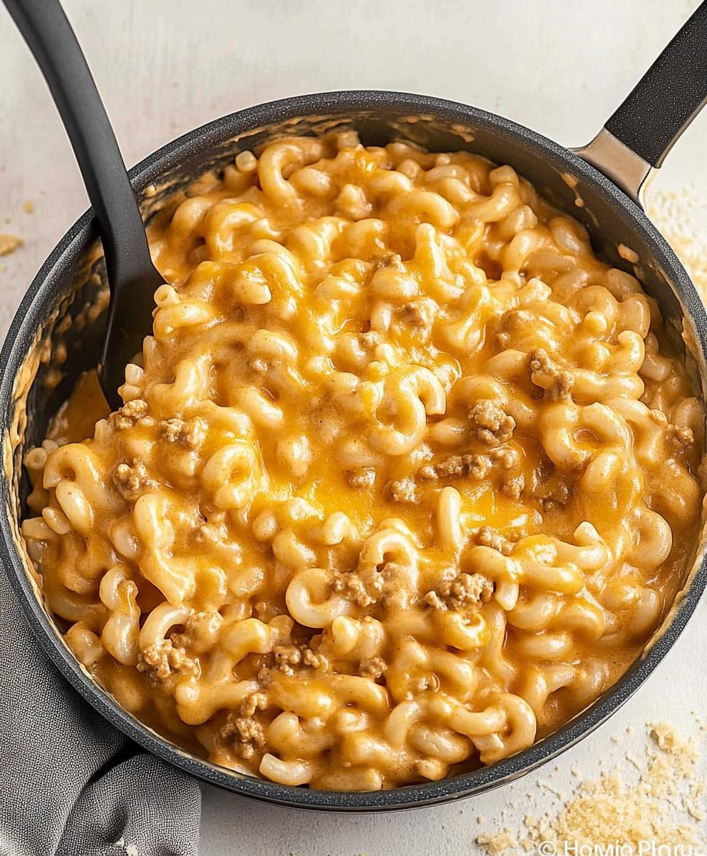 Homemade Cheeseburger Macaroni Recipe