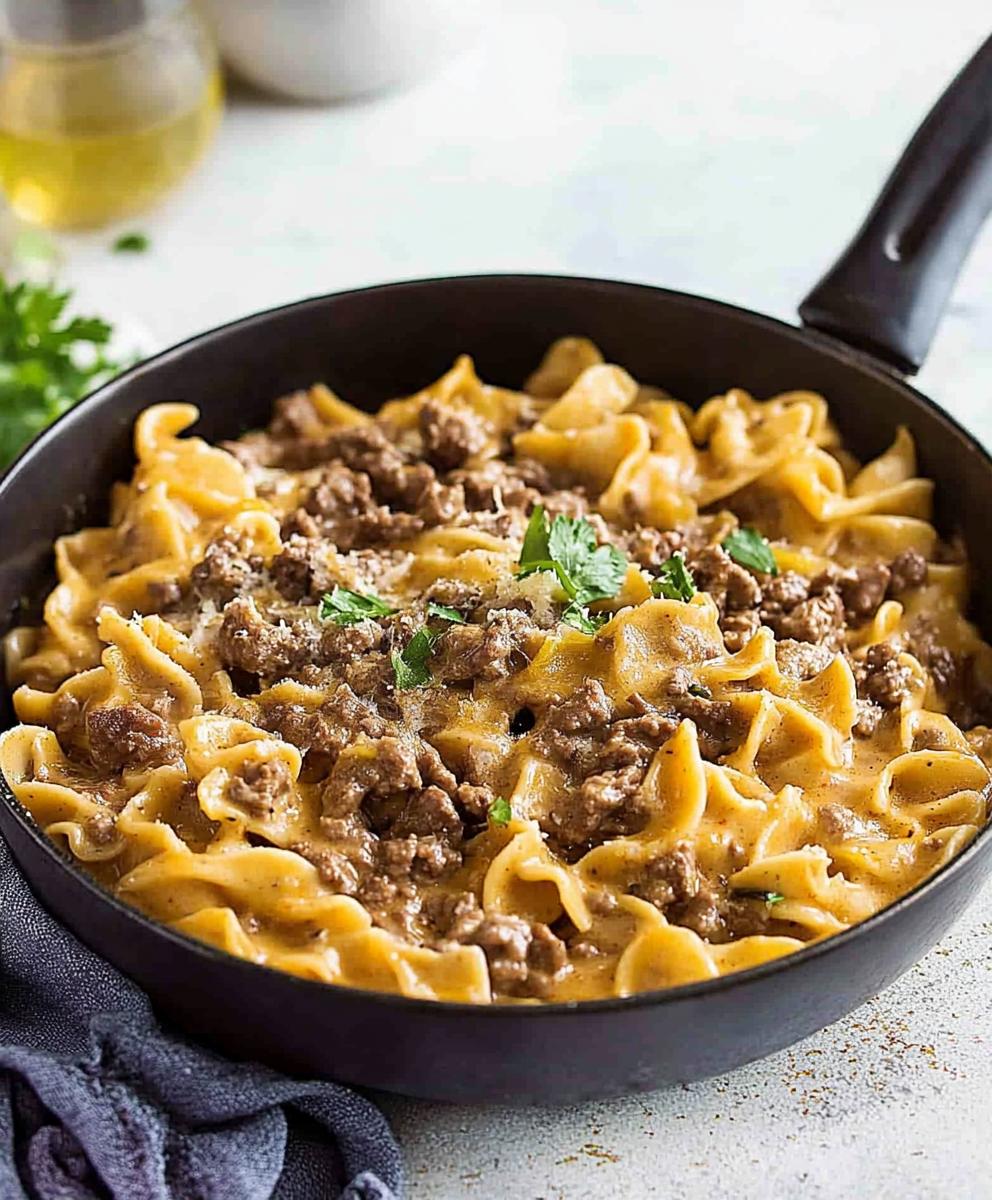Homemade Hamburger Helper Beef Stroganoff Recipe