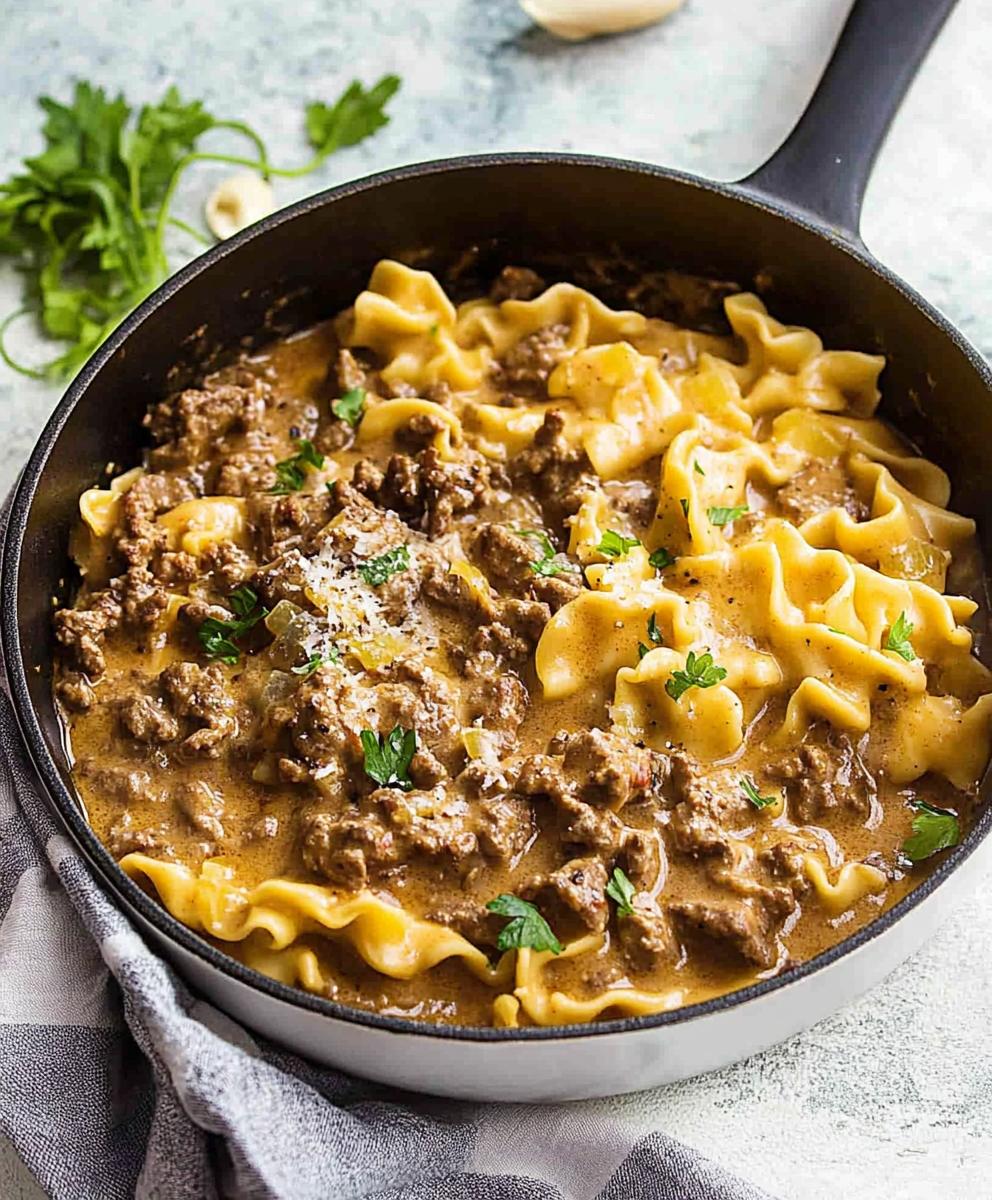 Homemade Hamburger Helper Beef Stroganoff Recipe