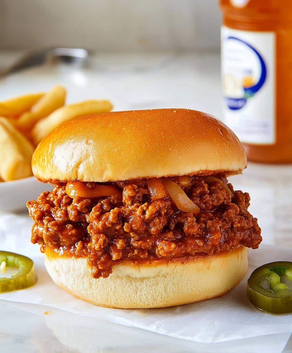 Homemade Sloppy Joe Recipe
