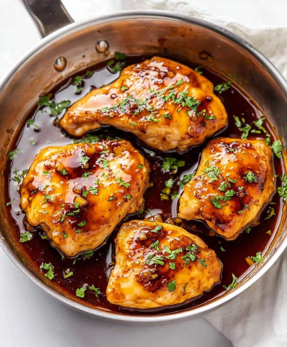 Honey Garlic Chicken Recipe