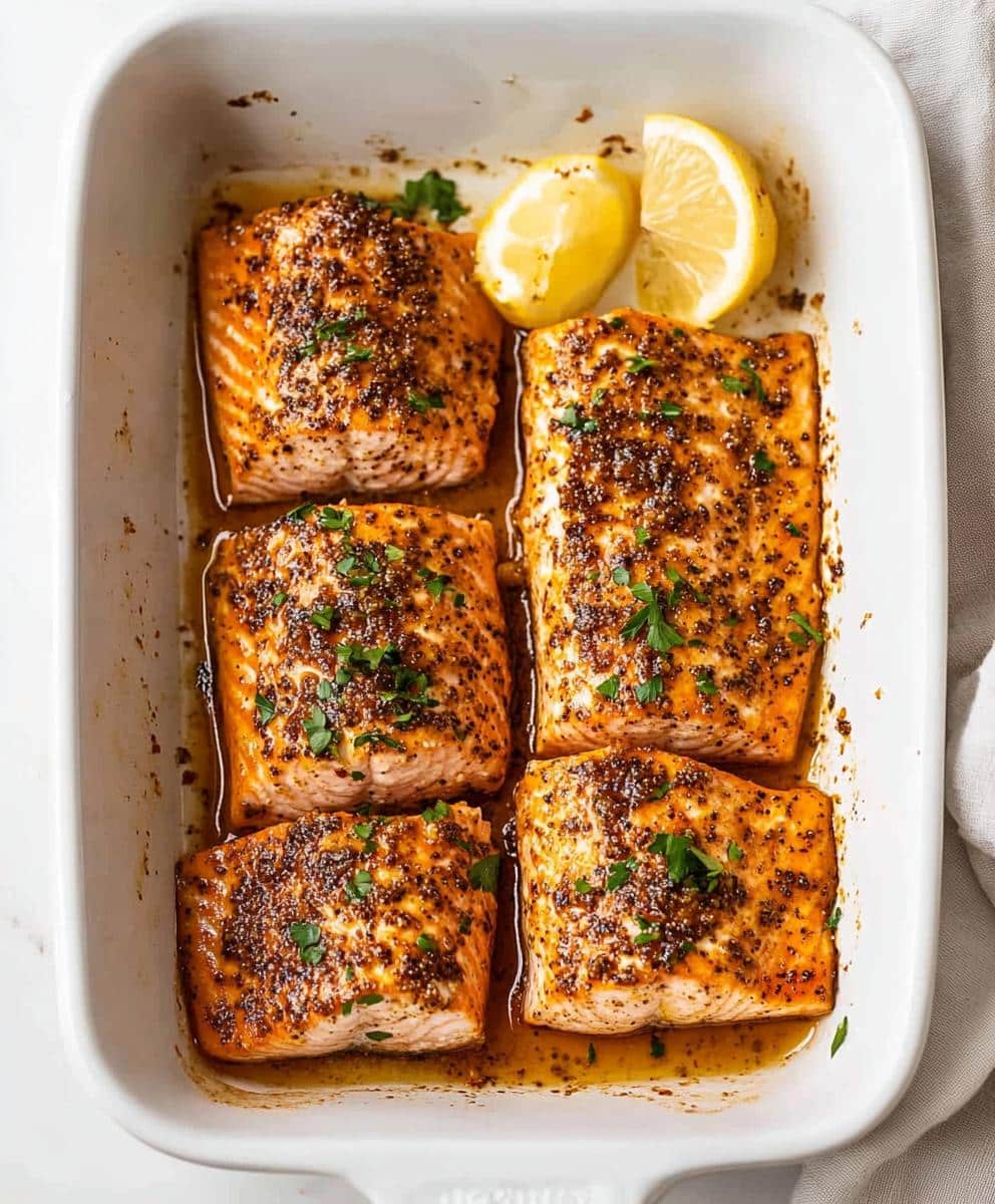 Honey Mustard Salmon Recipe