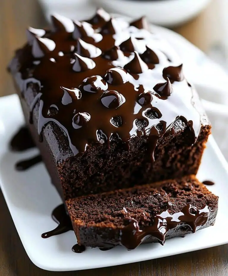 Hot Fudge Brownie Bread Recipe